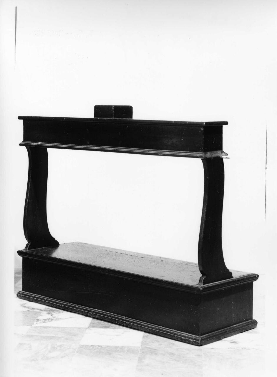 inginocchiatoio, serie - bottega toscana (seconda metà sec. XIX)