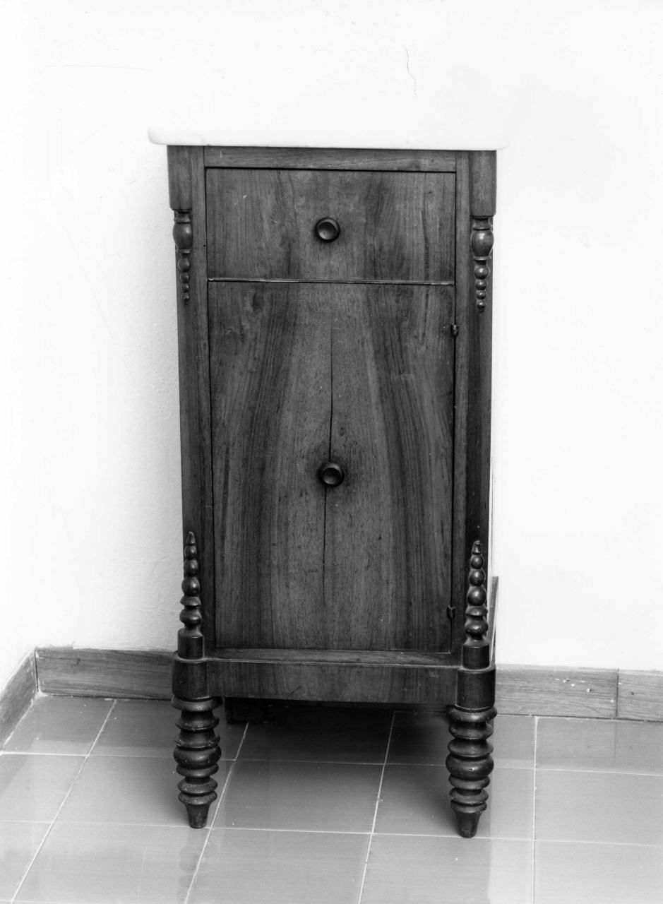 comodino - bottega italiana (ultimo quarto sec. XIX)