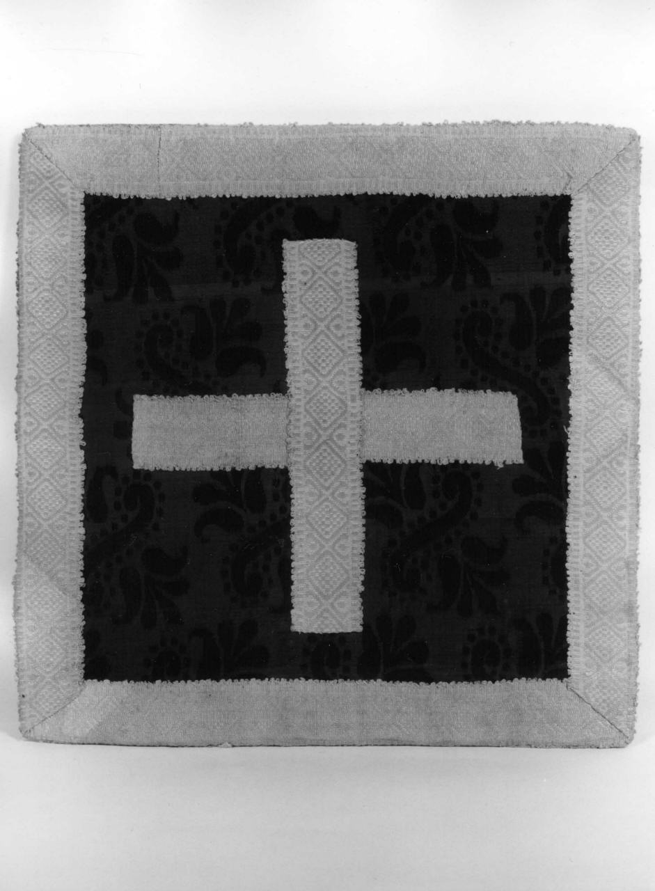 borsa del corporale, elemento d'insieme - manifattura italiana (sec. XIX)