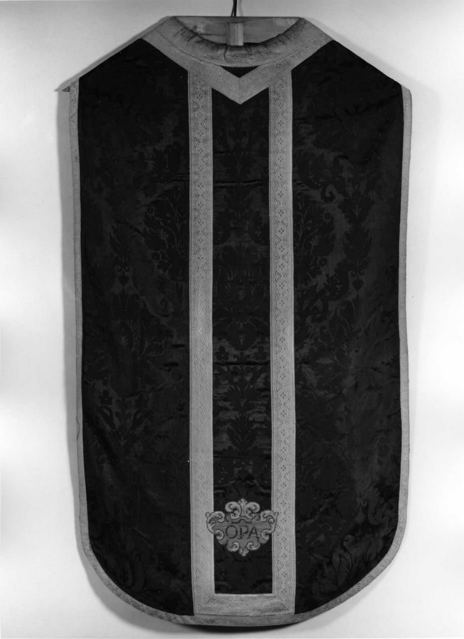 paramento liturgico - manifattura italiana (prima metà sec. XVIII)