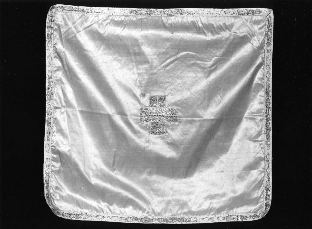 velo di calice, elemento d'insieme - manifattura italiana (sec. XIX)