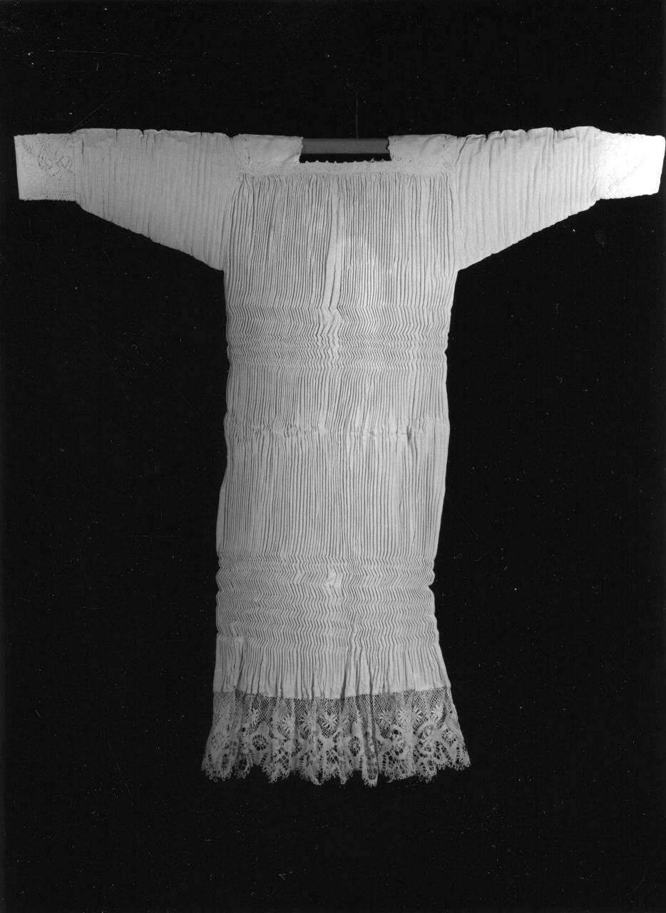 camice ecclesiastico - manifattura italiana (prima metà sec. XIX)