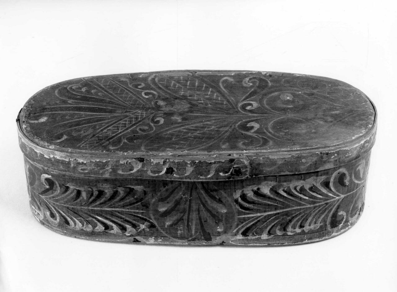 scatola - produzione toscana (fine/inizio secc. XVIII/ XIX)