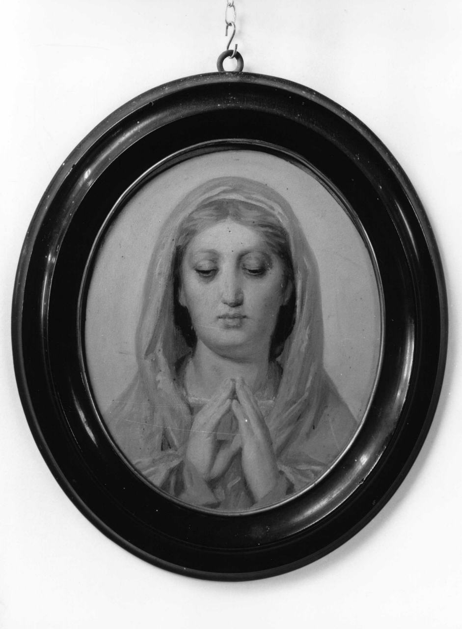 Madonna orante (dipinto) di Ciseri Antonio (sec. XIX)