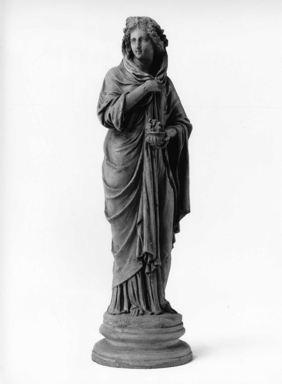 inverno (statuetta) di Graziani Collina Francesco (ultimo quarto sec. XIX)