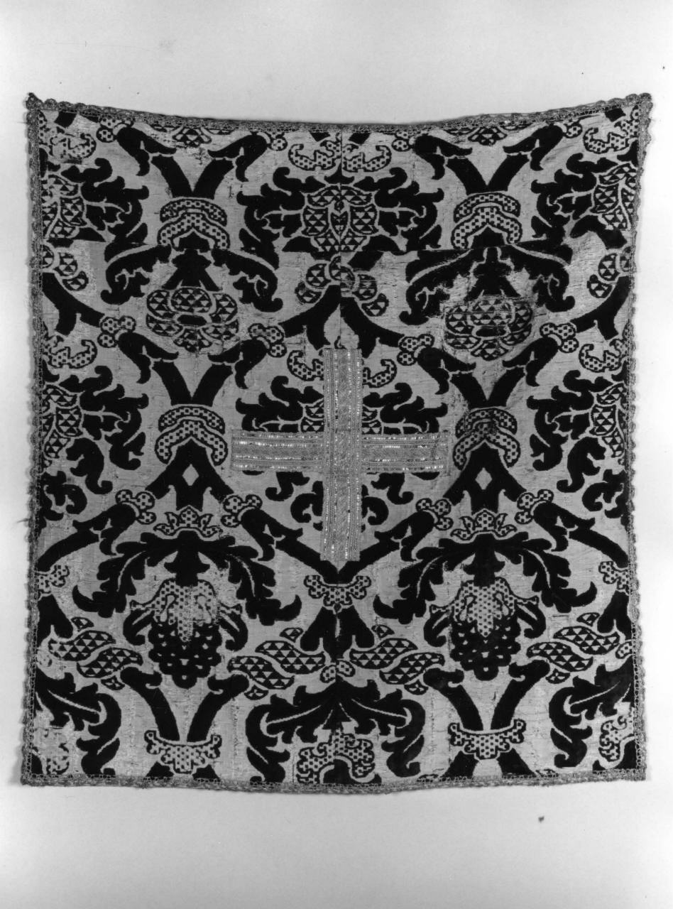 velo di calice, elemento d'insieme - manifattura italiana (sec. XVII)