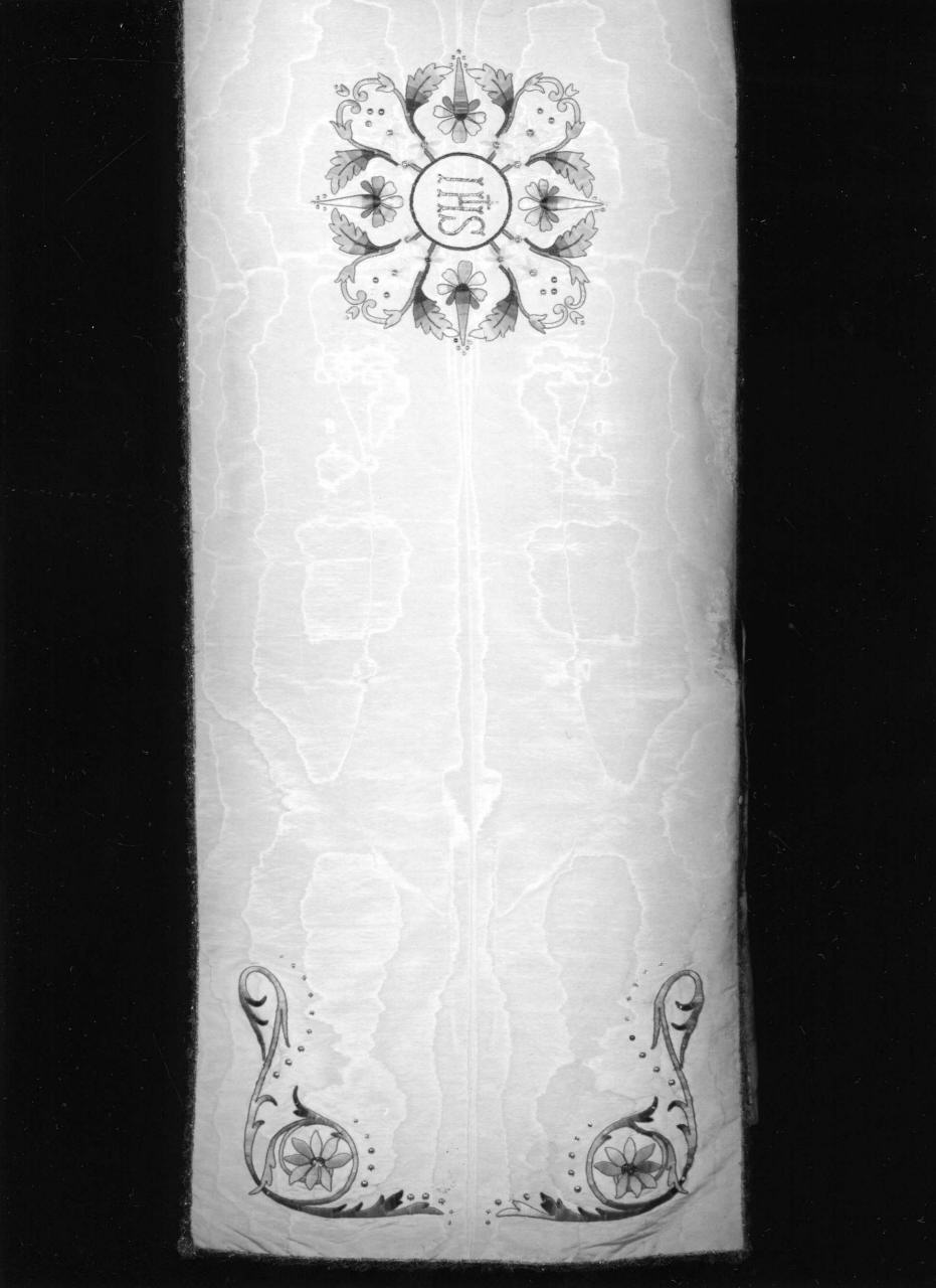 velo omerale - manifattura italiana (seconda metà sec. XIX)