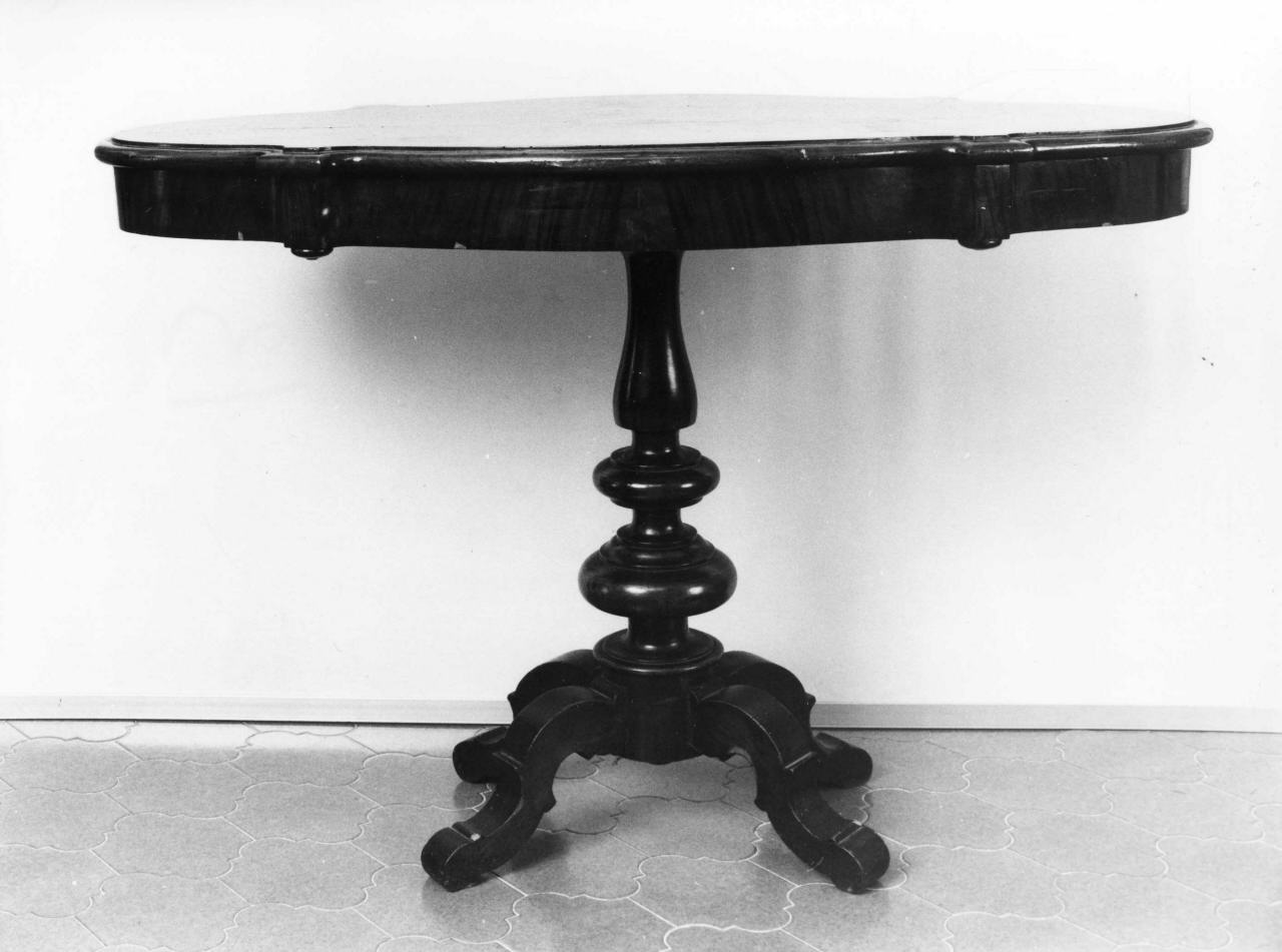 tavolino - bottega toscana (metà sec. XIX)
