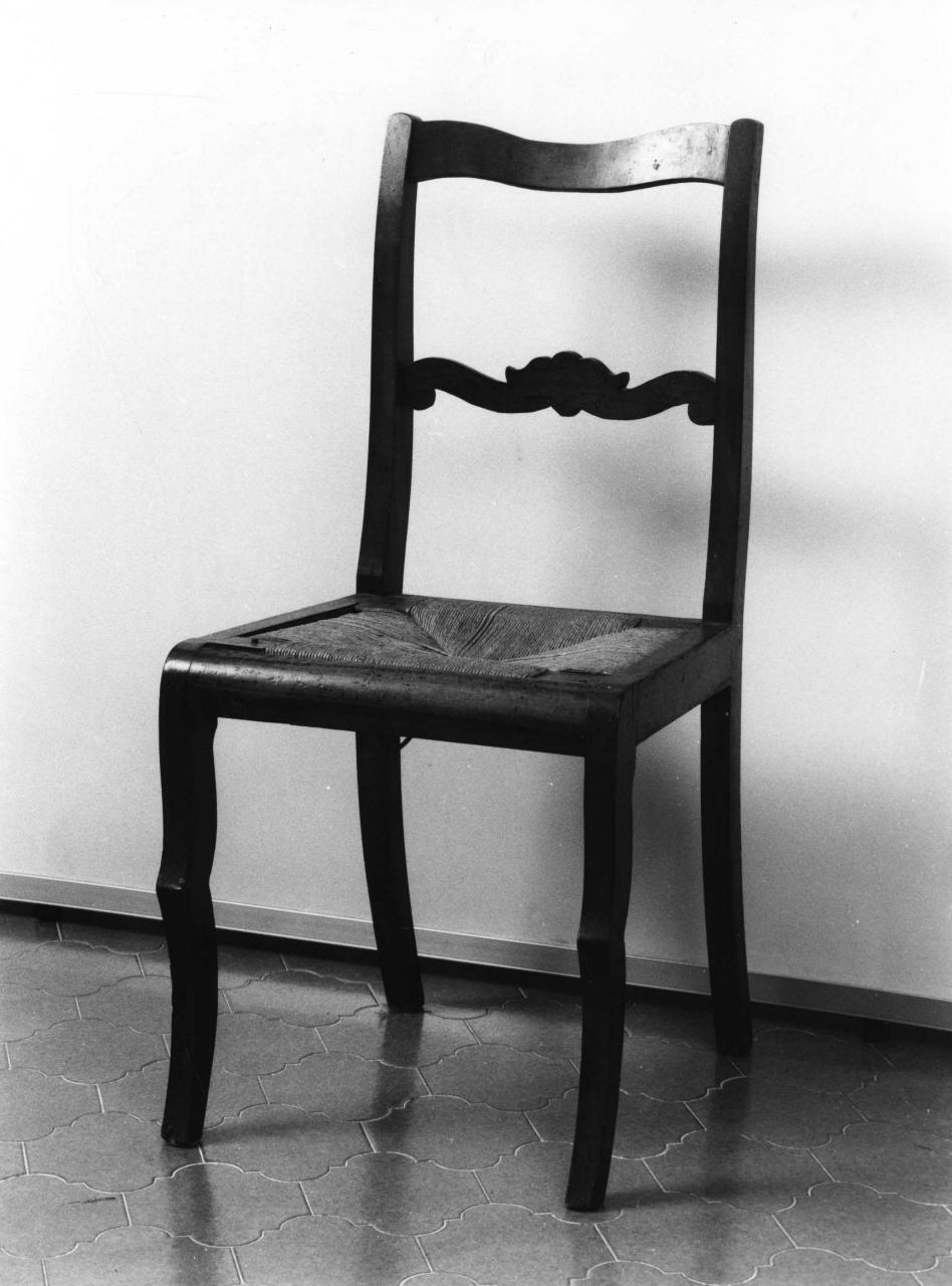 sedia, serie - bottega toscana (secondo quarto sec. XIX)