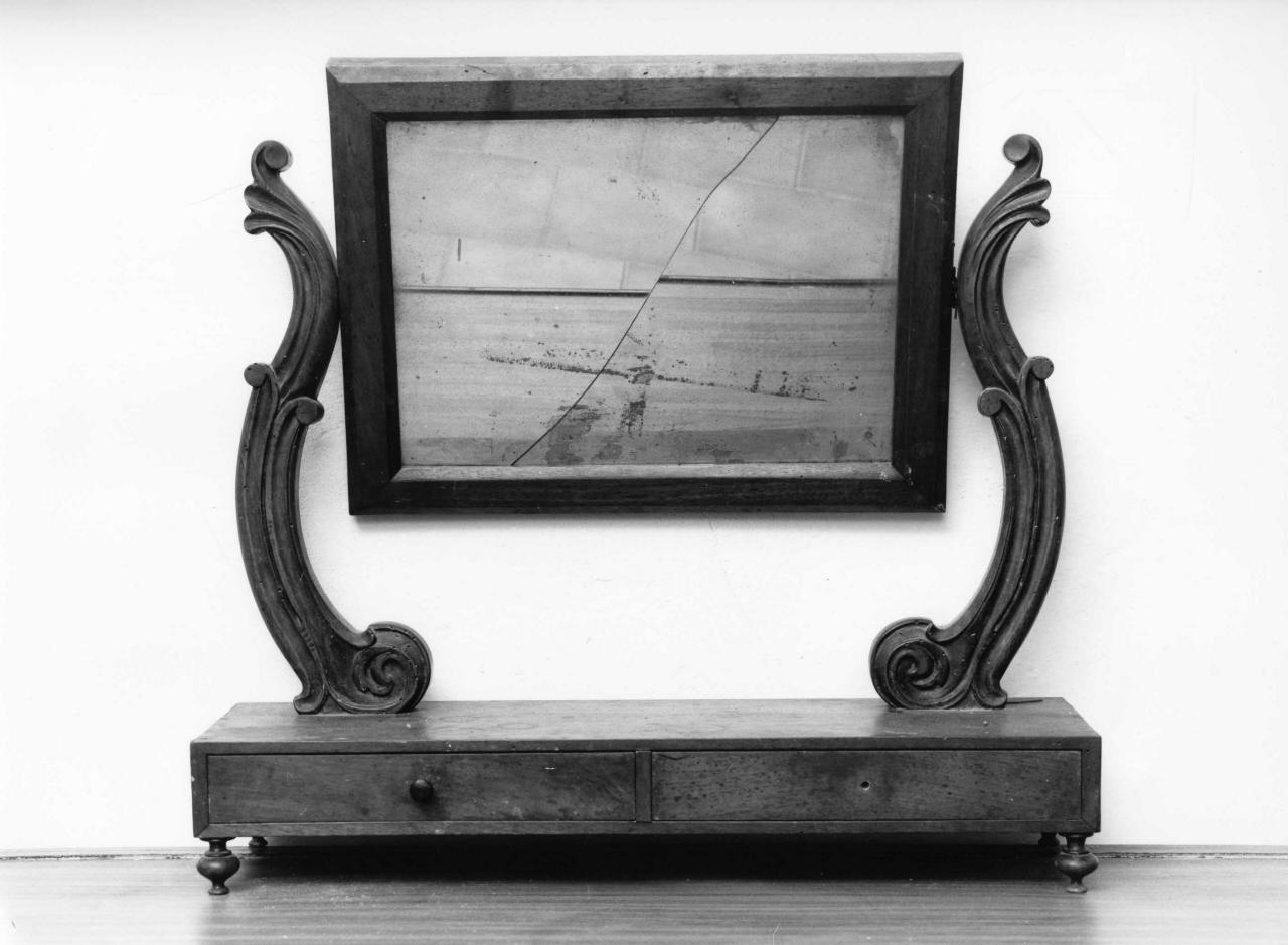 specchiera - bottega toscana (seconda metà sec. XIX)