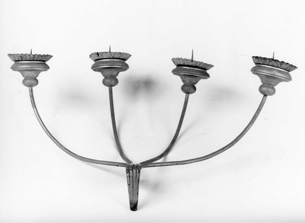 candeliere da parete - produzione toscana (prima metà sec. XIX)