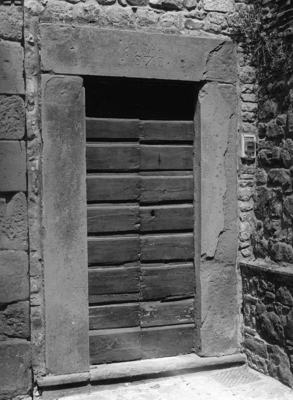 mostra di porta - produzione toscana (sec. XVI)