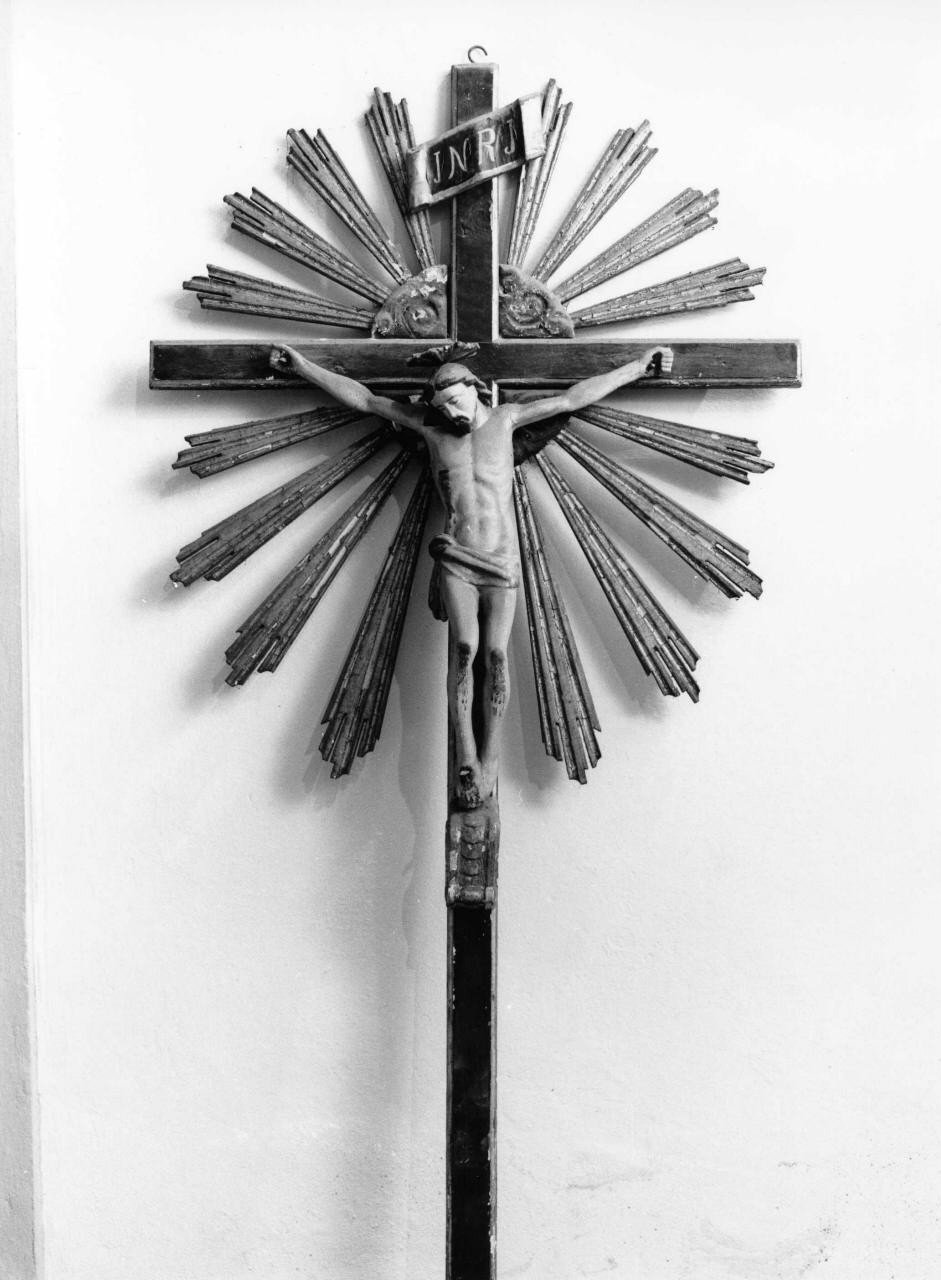 Cristo crocifisso (croce processionale) - bottega toscana (ultimo quarto sec. XVIII)