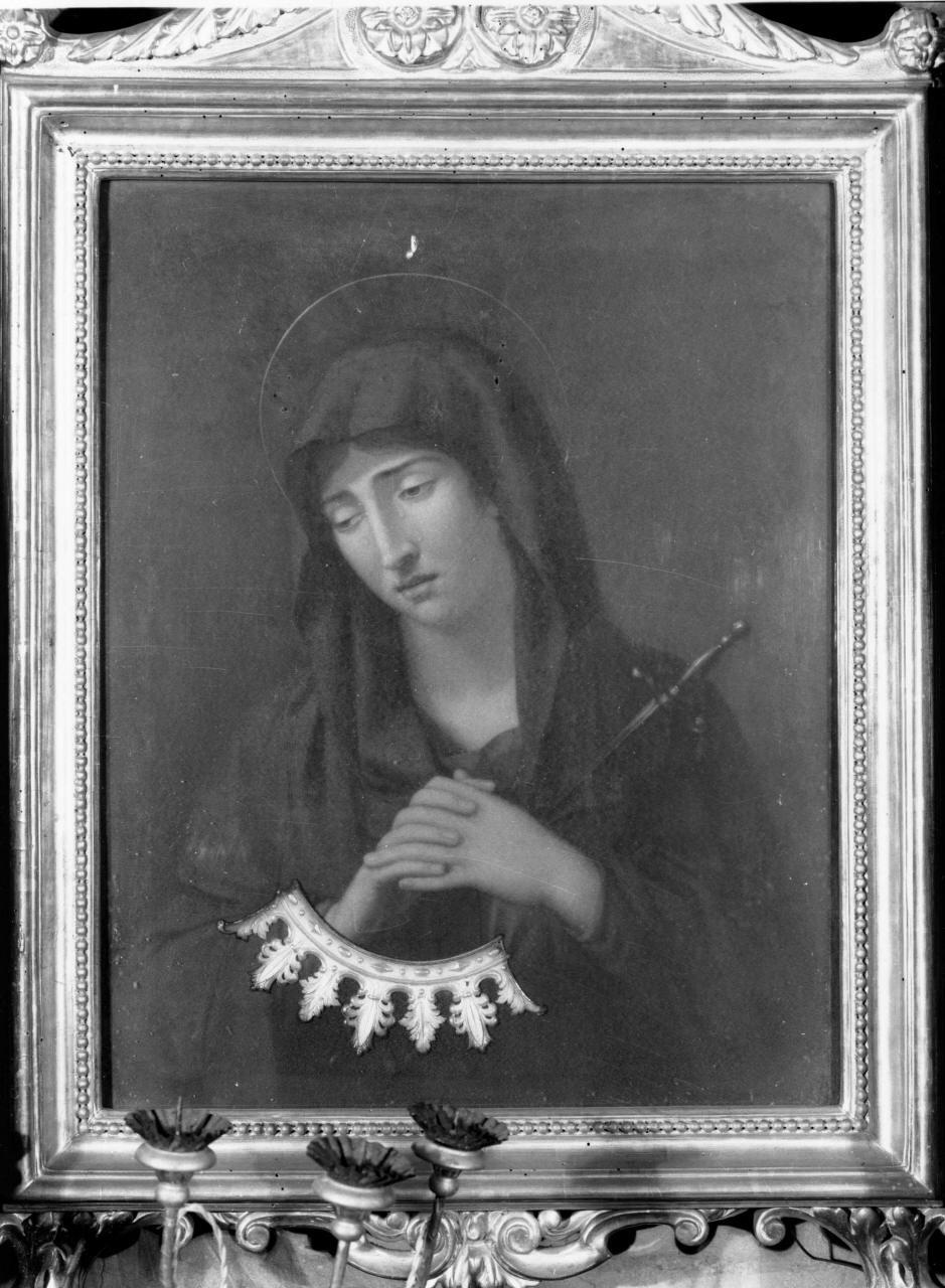 Madonna Addolorata (dipinto) - ambito italiano (prima metà sec. XIX)