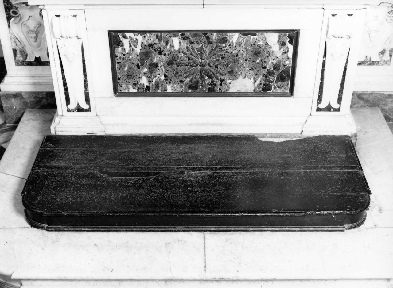 pedana d'altare - produzione toscana (seconda metà sec. XVII)