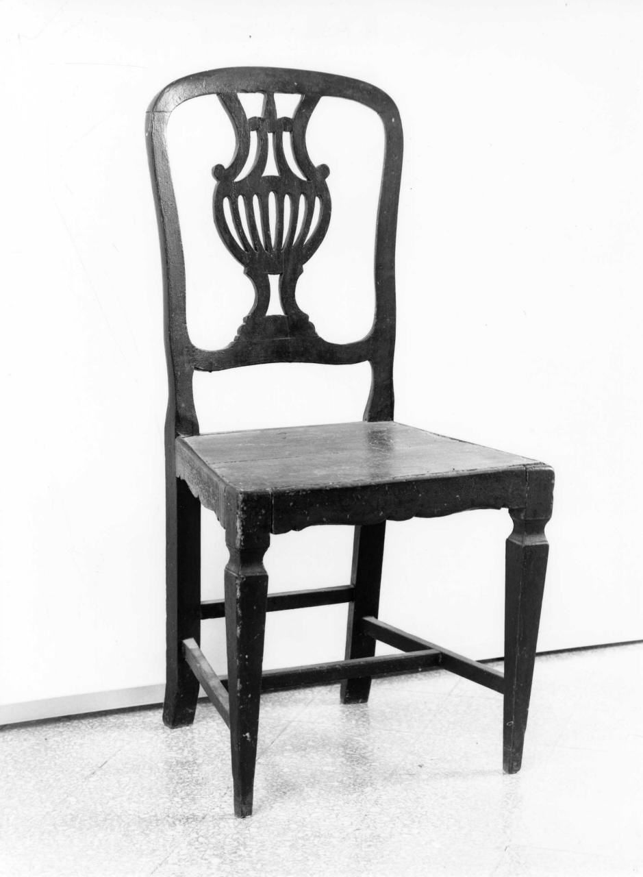 sedia - bottega toscana (ultimo quarto sec. XVIII)