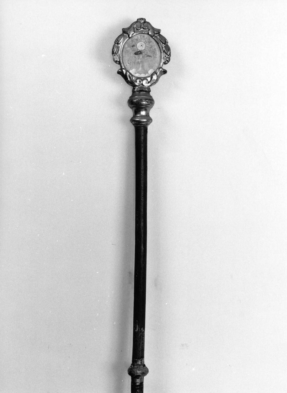 mazza processionale, serie - bottega toscana (seconda metà sec. XVIII)