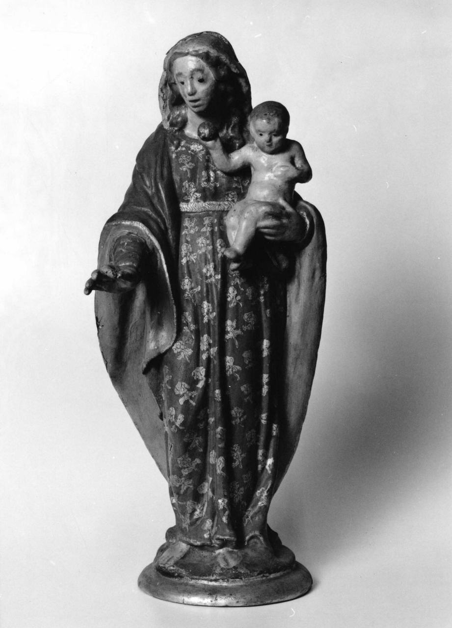 Madonna con Bambino (statuetta devozionale) - bottega toscana (seconda metà sec. XVII)