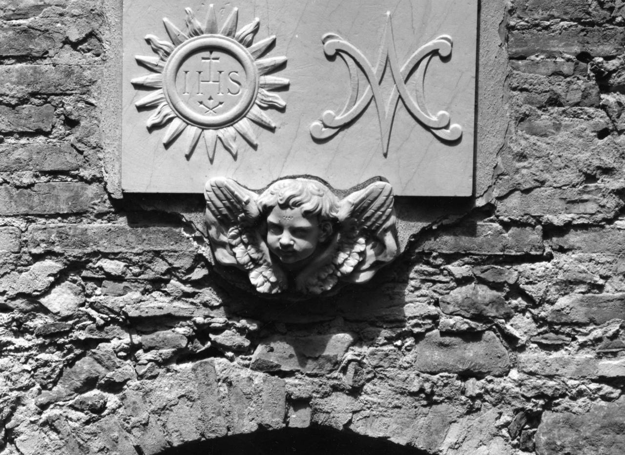 angioletto (rilievo) - bottega toscana (sec. XVIII)