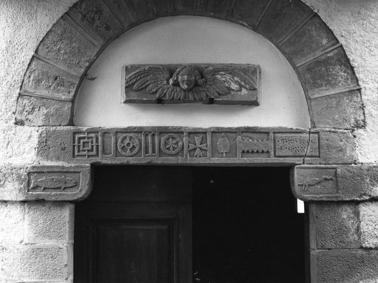 architrave di portale - bottega toscana (sec. XIV)