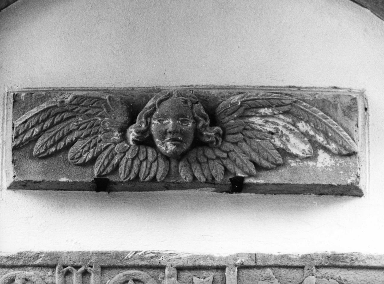 cherubino (rilievo) - bottega toscana (sec. XVII)