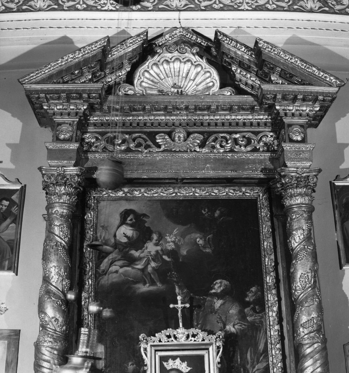 mostra d'altare - bottega toscana (sec. XVIII)