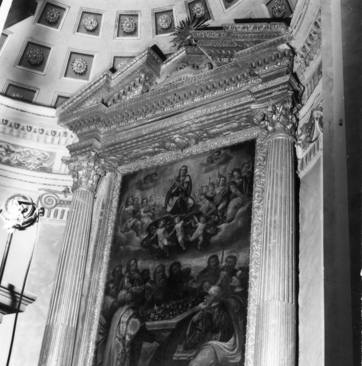 mostra d'altare - bottega toscana (sec. XVII)