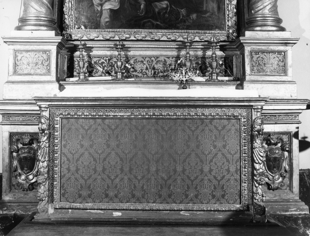 paliotto - bottega toscana (seconda metà sec. XVIII)