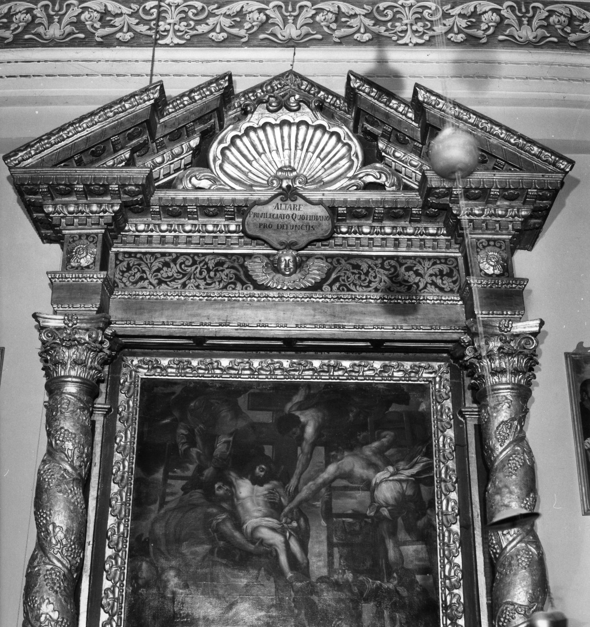 mostra d'altare - bottega toscana (seconda metà sec. XVIII)