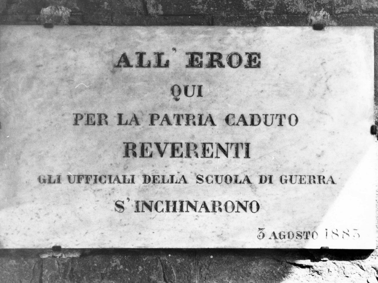 lapide - manifattura toscana (sec. XIX)