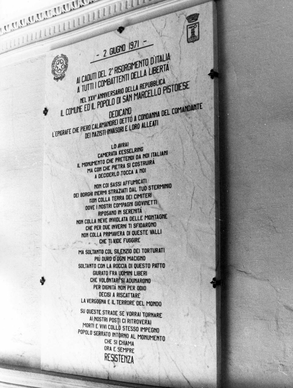 lapide - manifattura toscana (sec. XX)