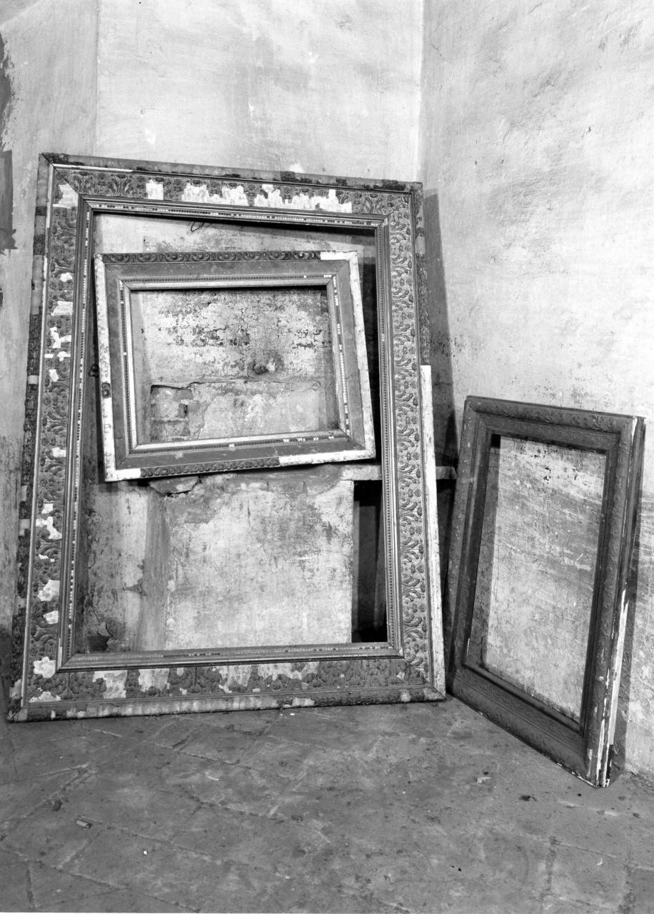 cornice di dipinto, serie - bottega toscana (sec. XIX)