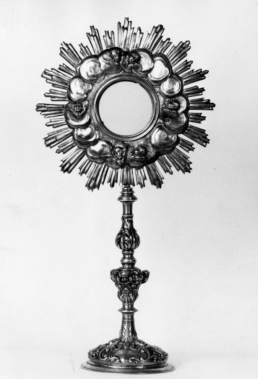 ostensorio - manifattura fiorentina (prima metà sec. XVIII)