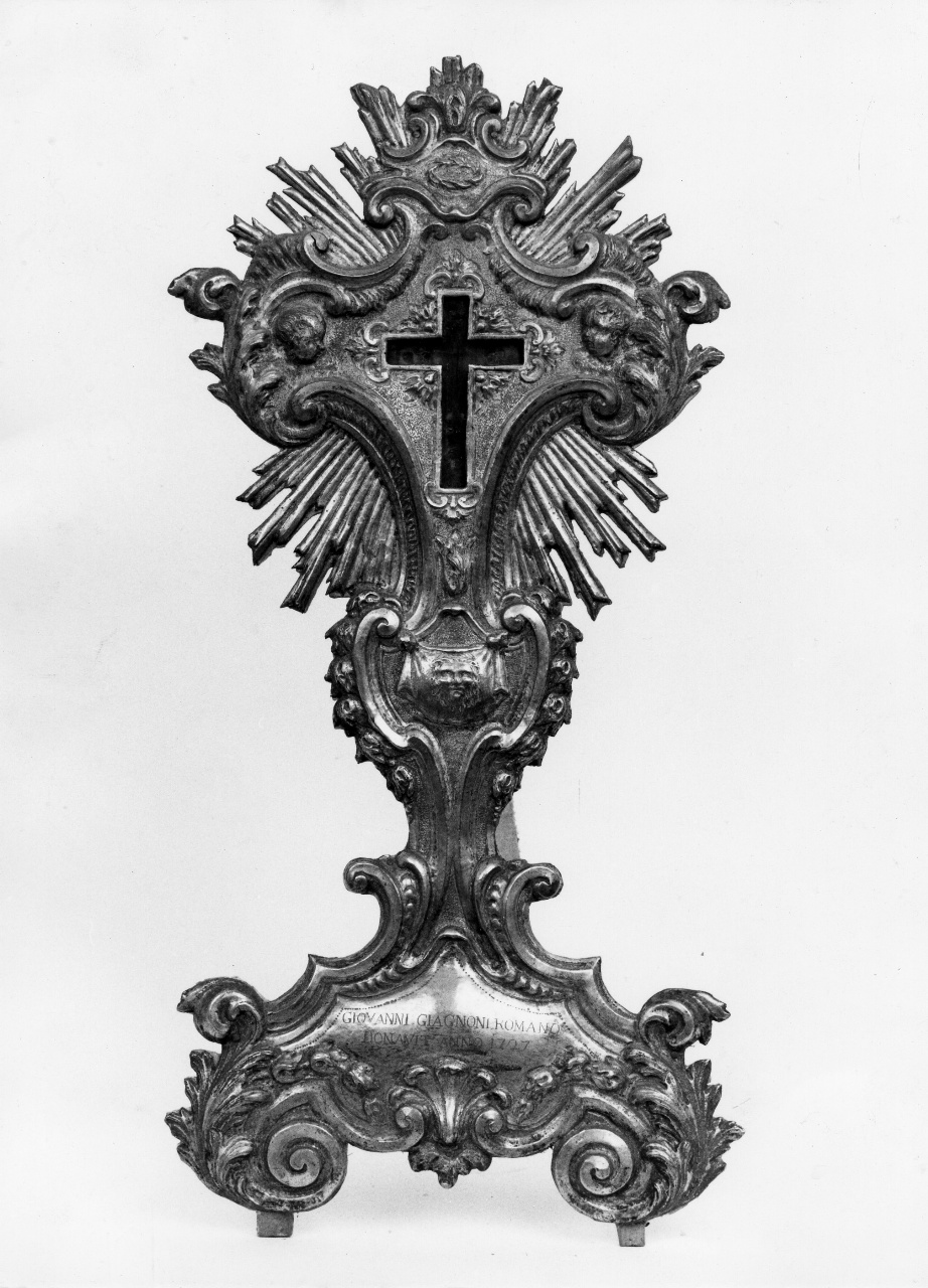 reliquiario - manifattura toscana (sec. XVIII)