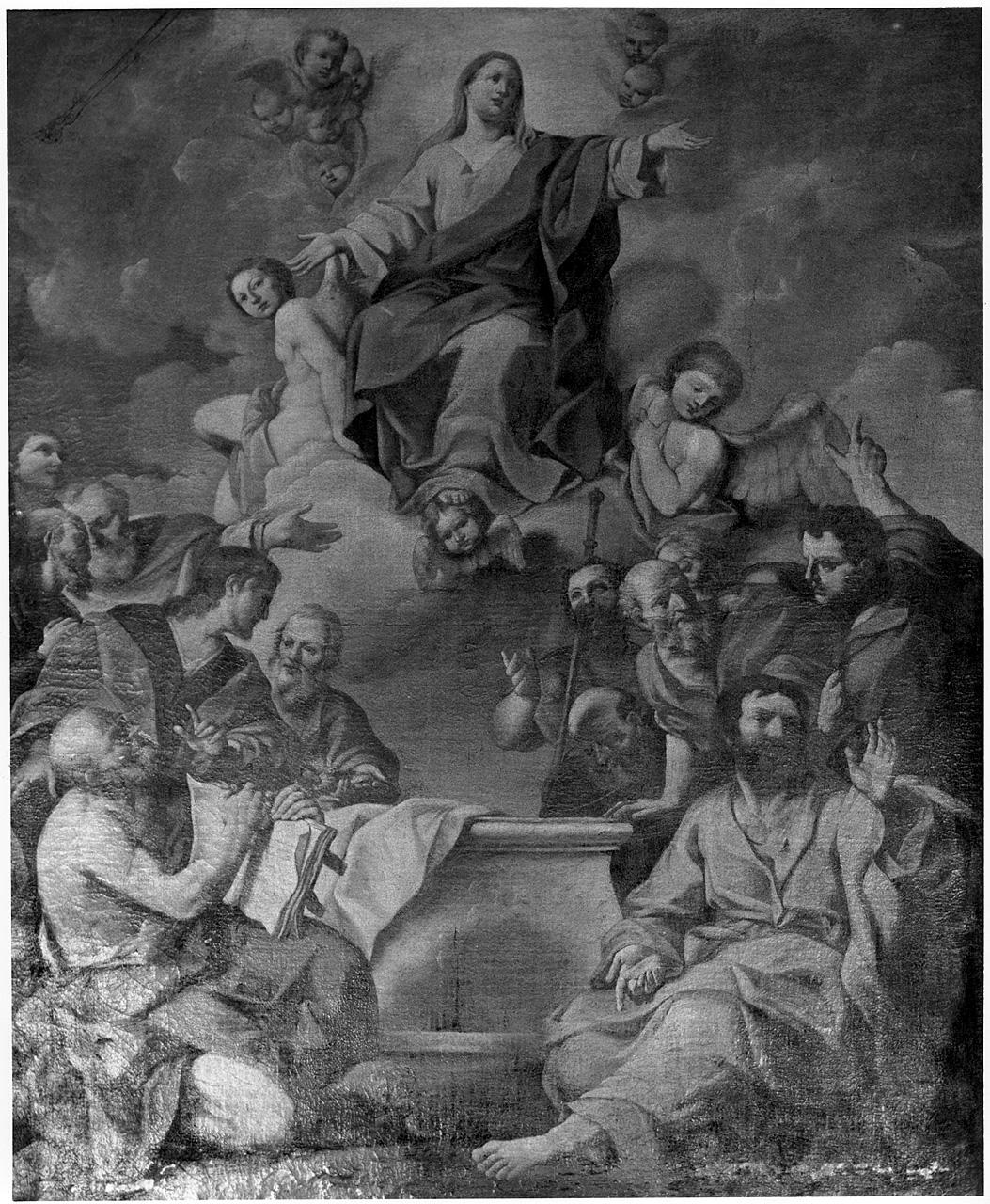 assunzione della Madonna (dipinto) - ambito toscano (fine/inizio secc. XVII/ XVIII)