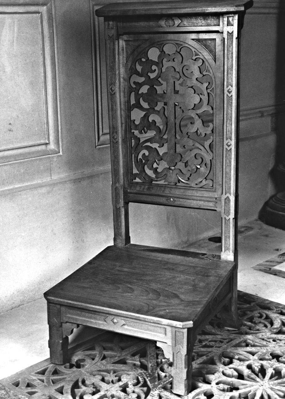 inginocchiatoio, serie - bottega toscana (sec. XIX)