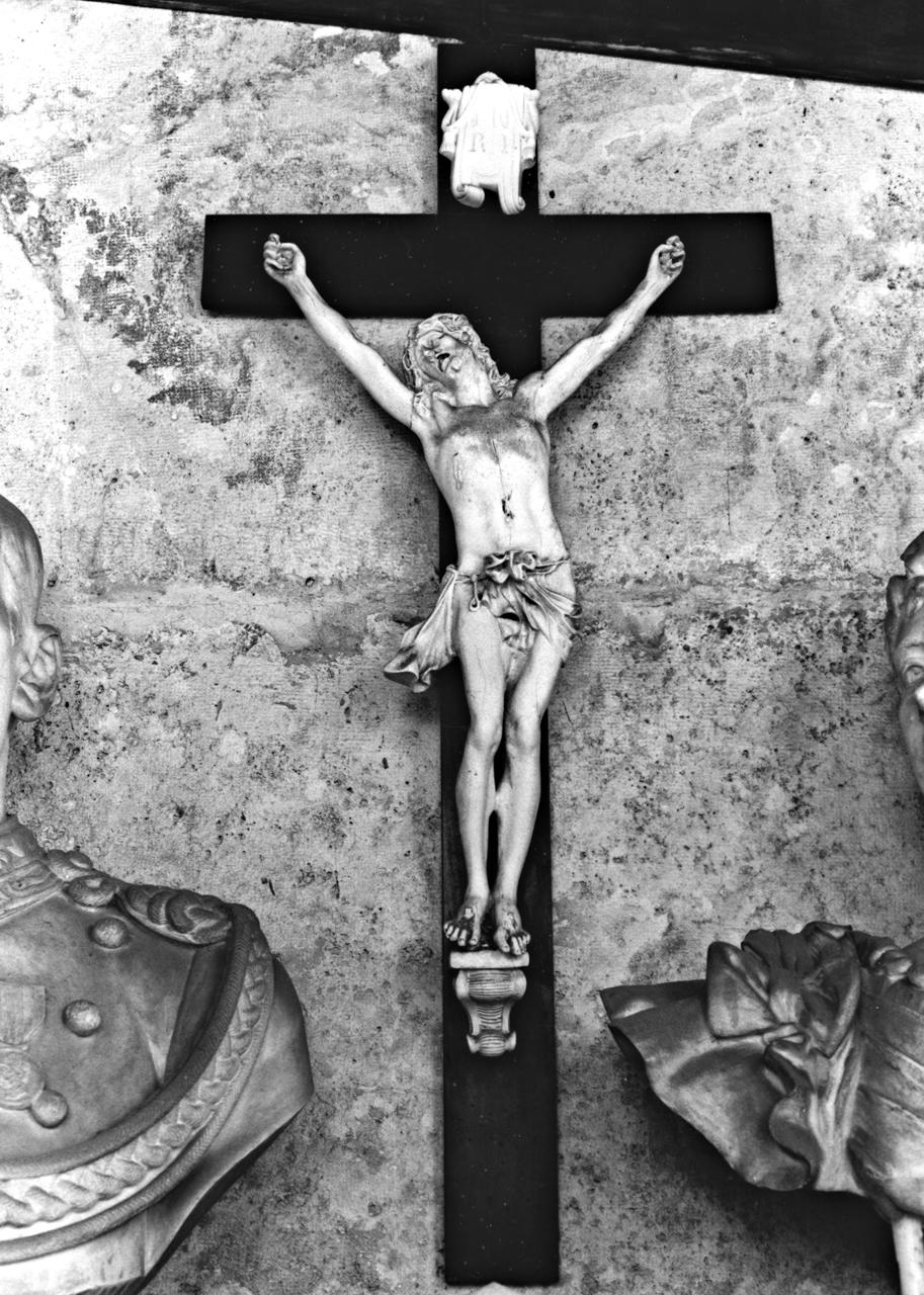 Cristo crocifisso (scultura) - bottega toscana (sec. XX)