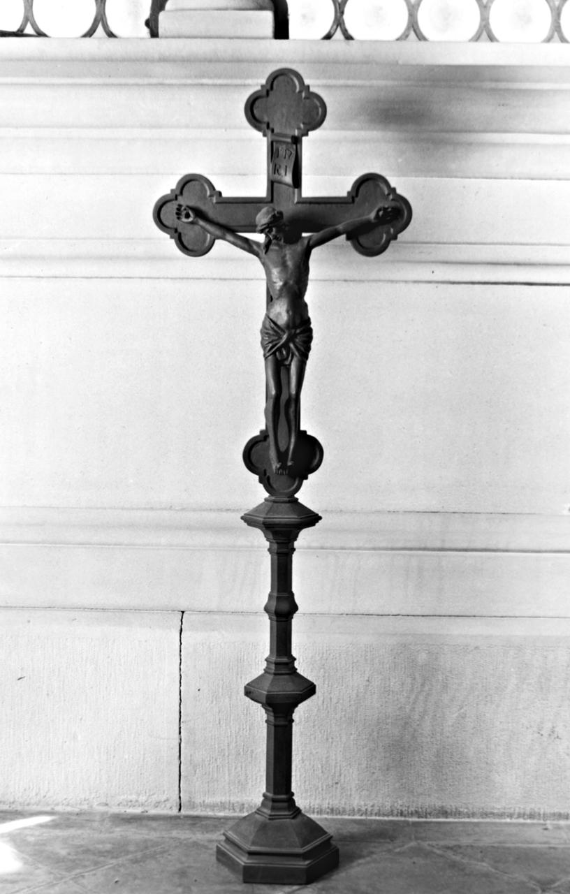 Cristo crocifisso (scultura) - produzione toscana (sec. XIX)