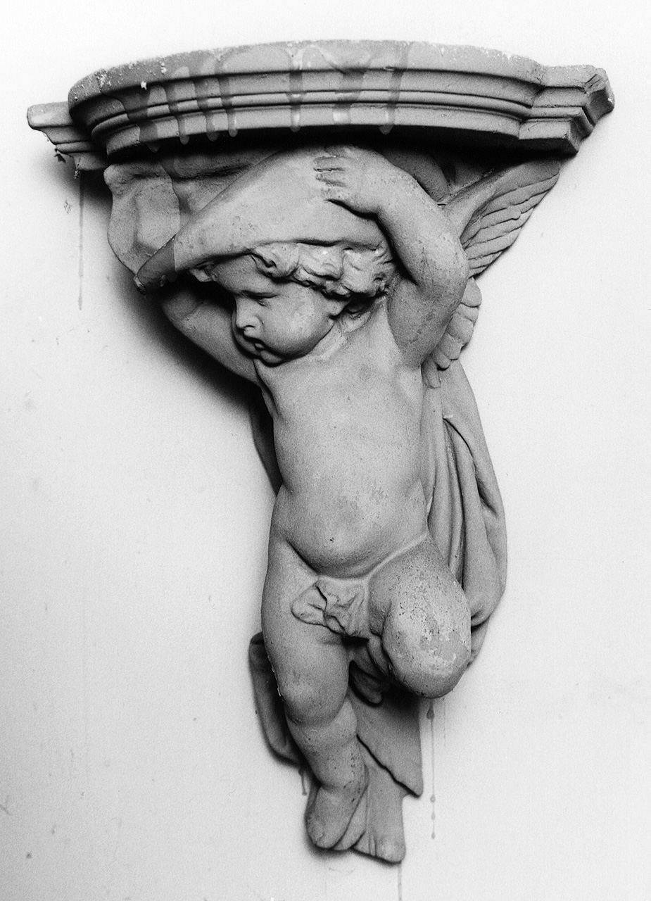 cherubino (mensola) - manifattura fiorentina (sec. XIX)