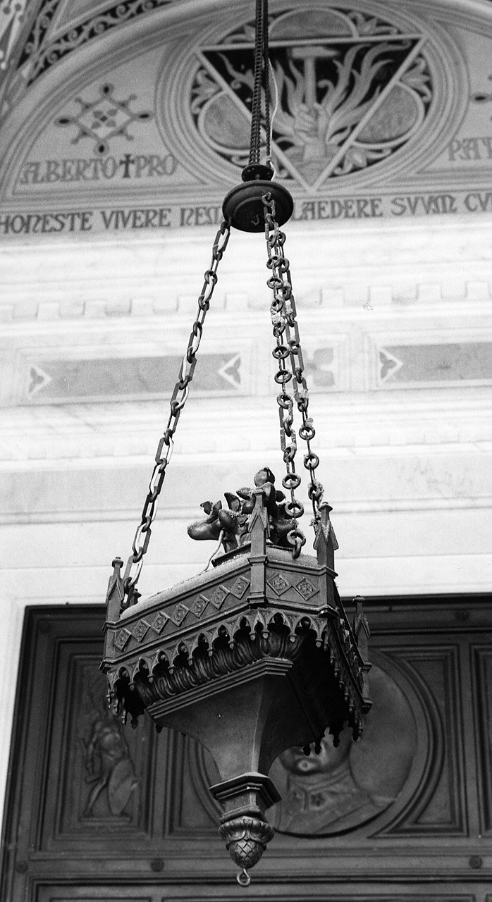 lampada pensile - produzione toscana (sec. XX)