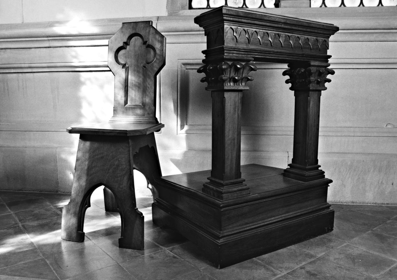 inginocchiatoio, serie - bottega toscana (sec. XIX)