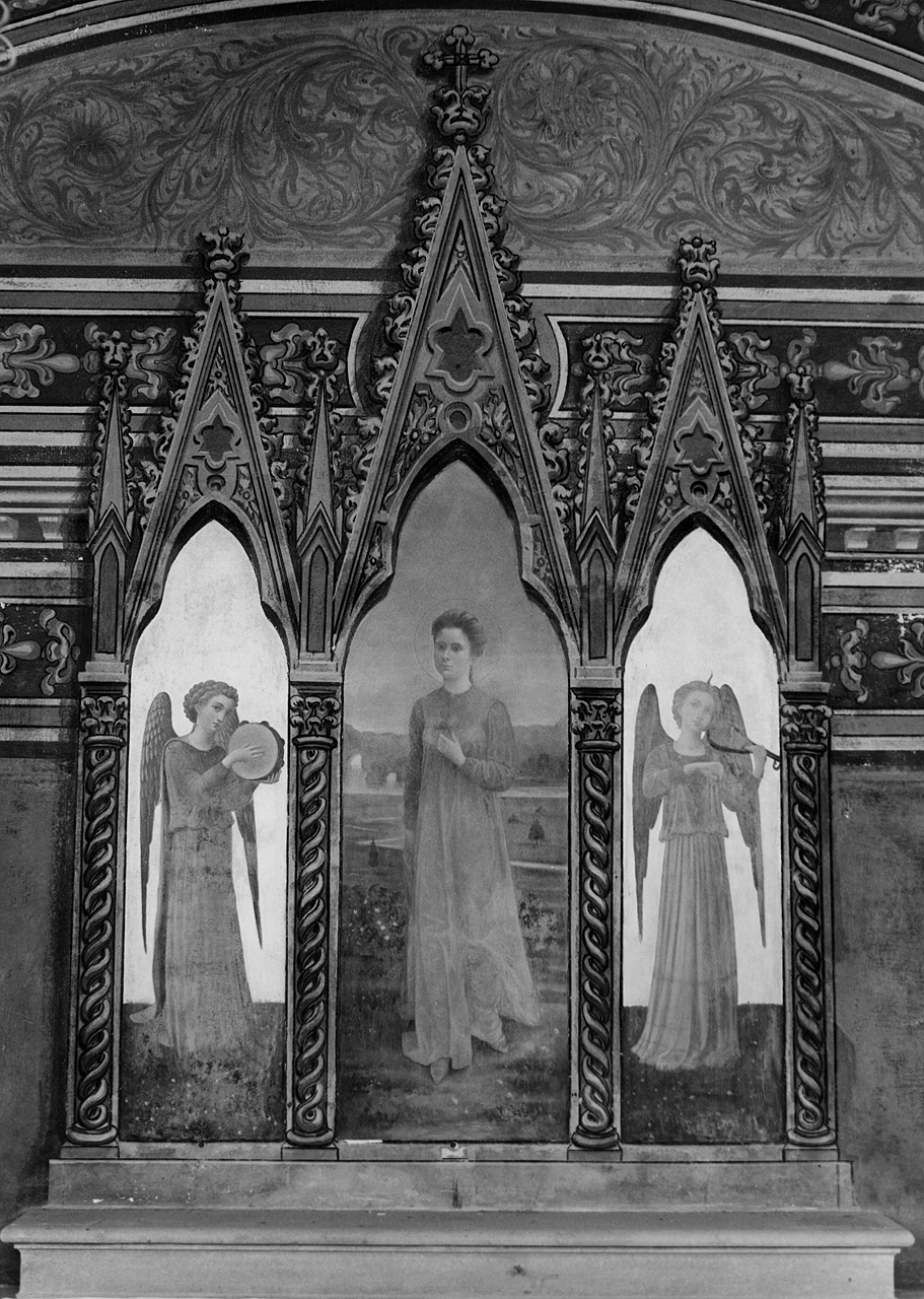 trittico - ambito toscano (fine/inizio secc. XIX/ XX)