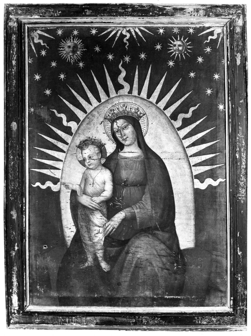 Madonna con Bambino (dipinto) - ambito toscano (fine/inizio secc. XVII/ XVIII)