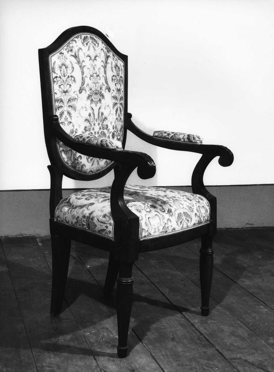 seggiolone - manifattura toscana (secc. XVIII/ XIX)