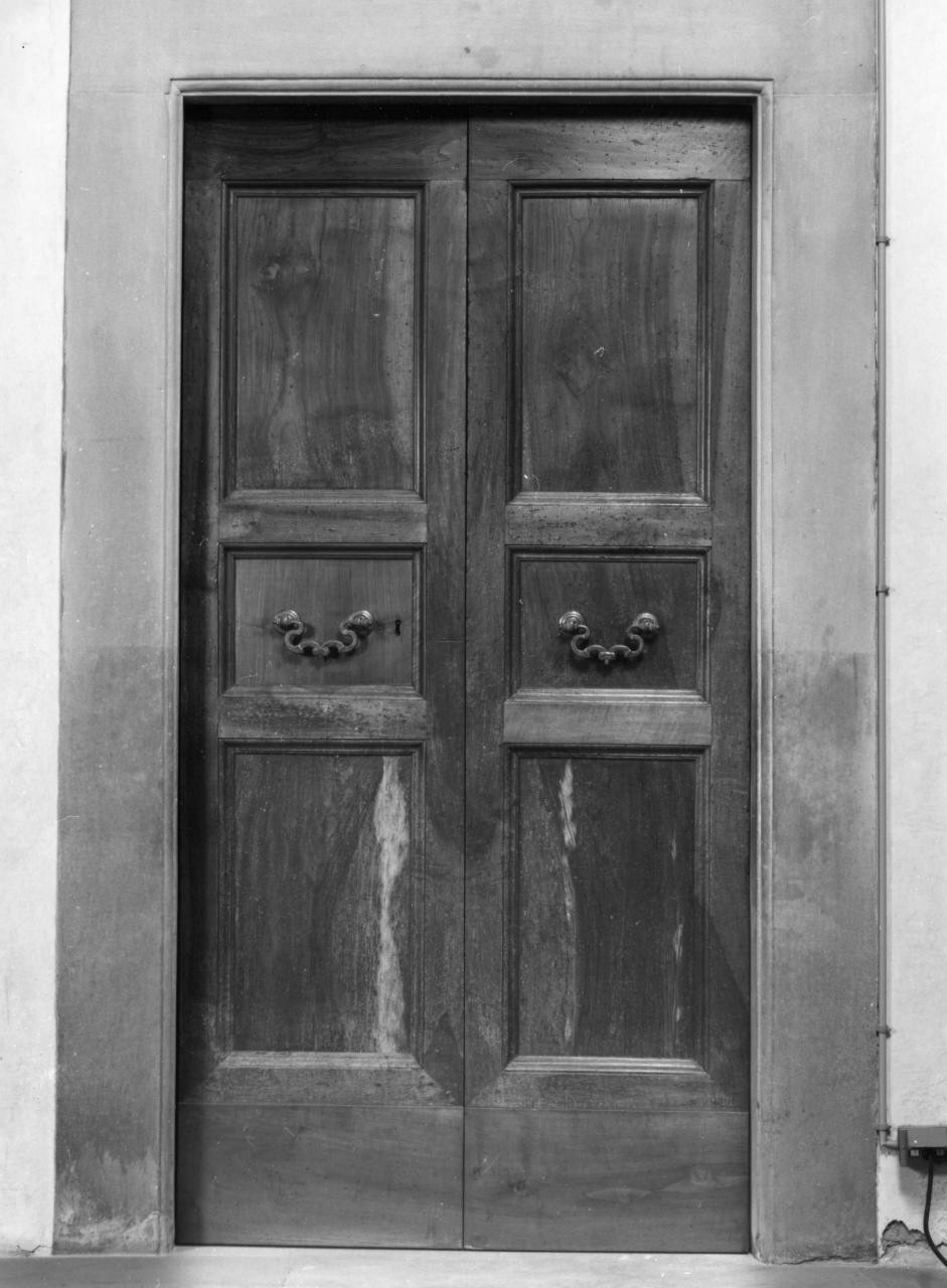 porta - a due battenti, serie - manifattura fiorentina (secc. XIX/ XX)