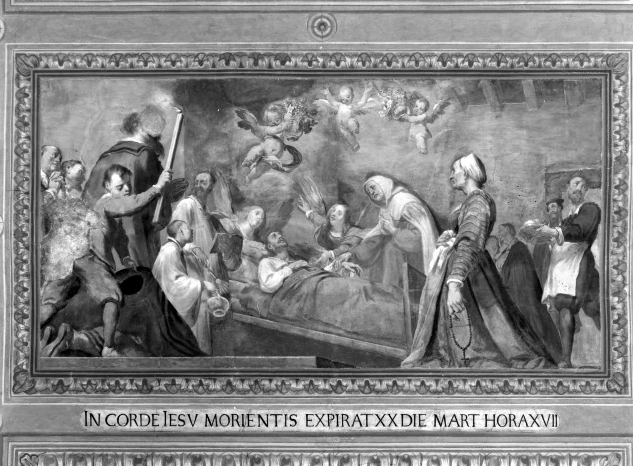 morte del beato Ippolito Galantini (dipinto) di Pugliani Domenico (sec. XVII)