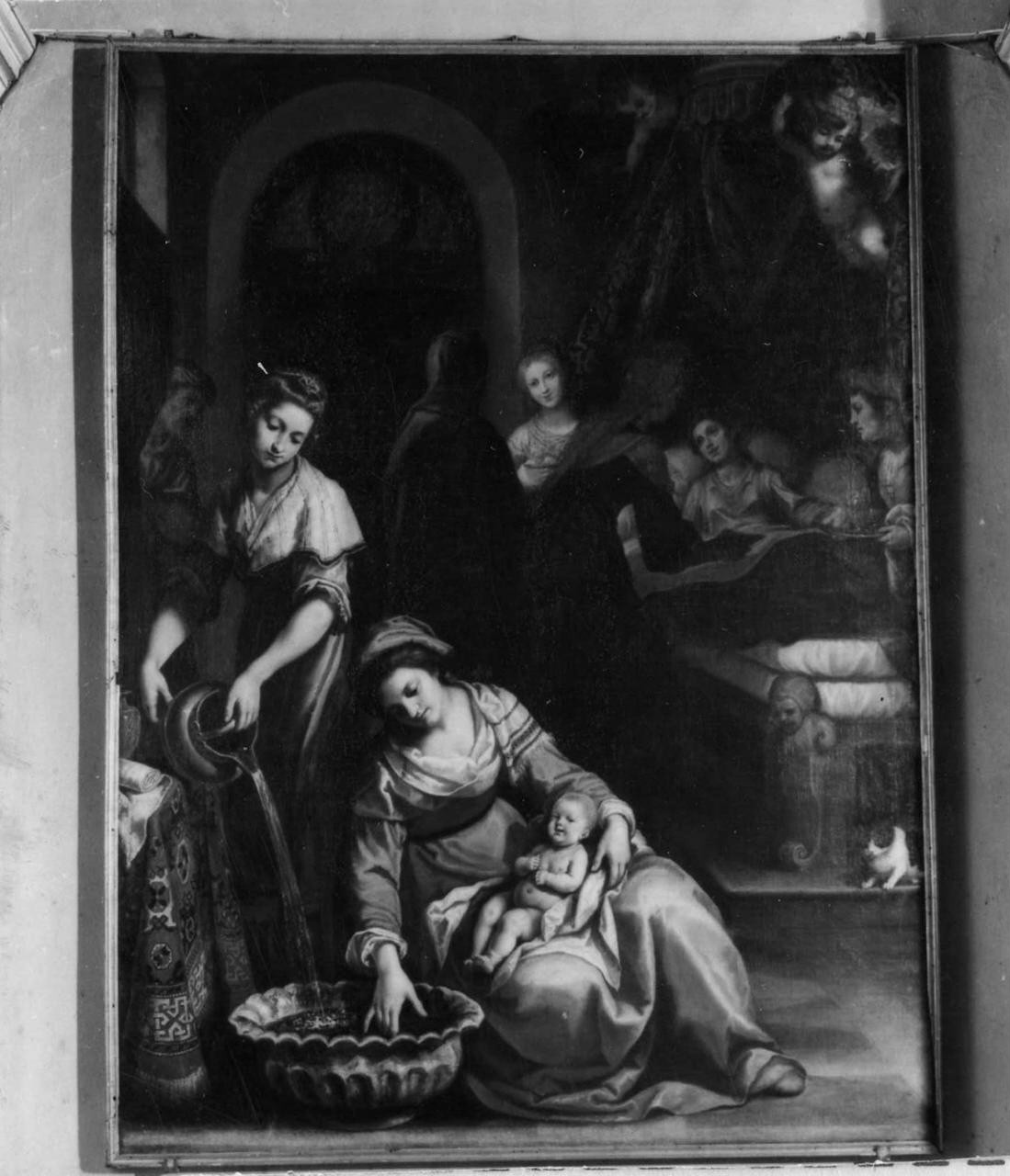 nascita di Maria Vergine (dipinto) di Cardi Ludovico detto Cigoli (sec. XVII)