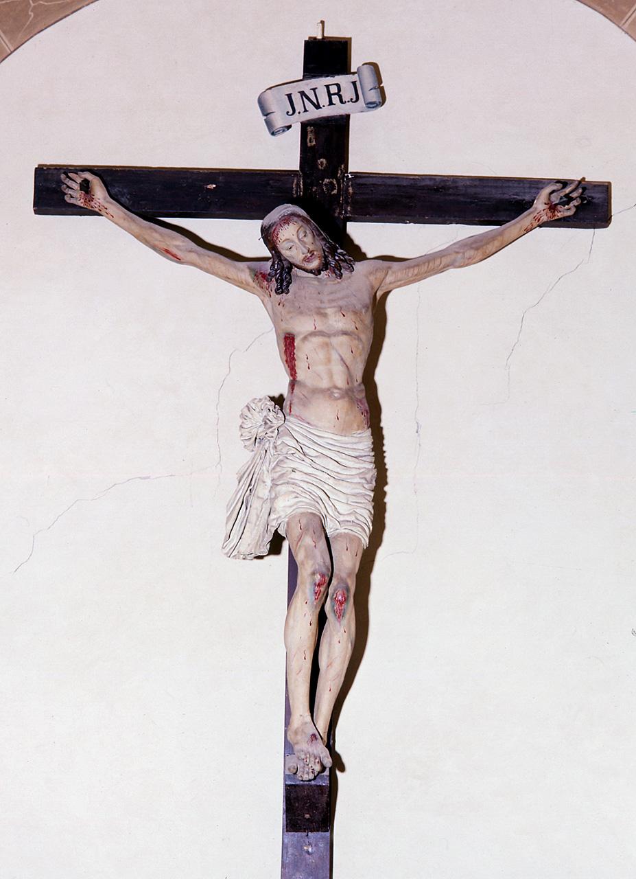 Cristo crocifisso (scultura) di Sinibaldi Bartolomeo detto Baccio da Montelupo (cerchia), Benedetto da Maiano (sec. XV)