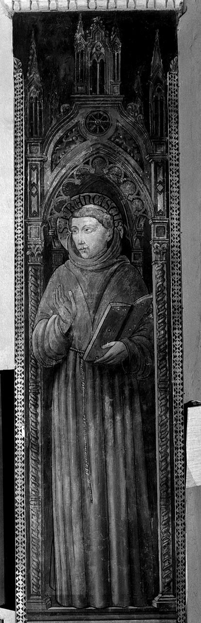 San Francesco d'Assisi (dipinto) di Bonafedi Carlo (e aiuti) (sec. XX)