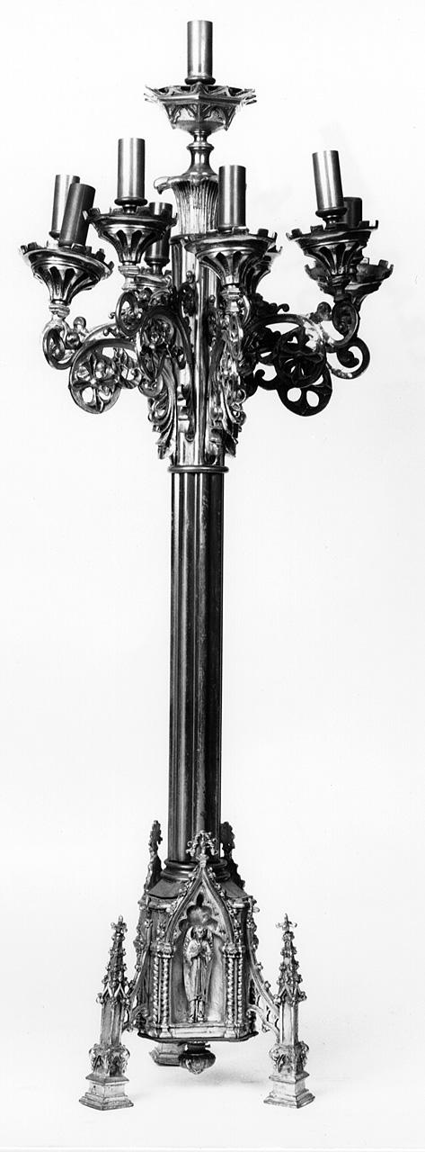 candeliere, serie di Politi Riccardo ditta (secc. XIX/ XX)